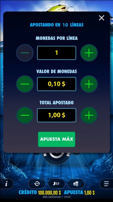 Apuesta por la Big Bass Bonanza