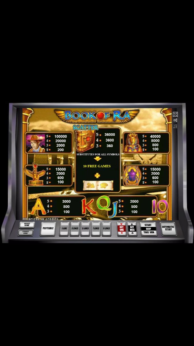 book of ra main page