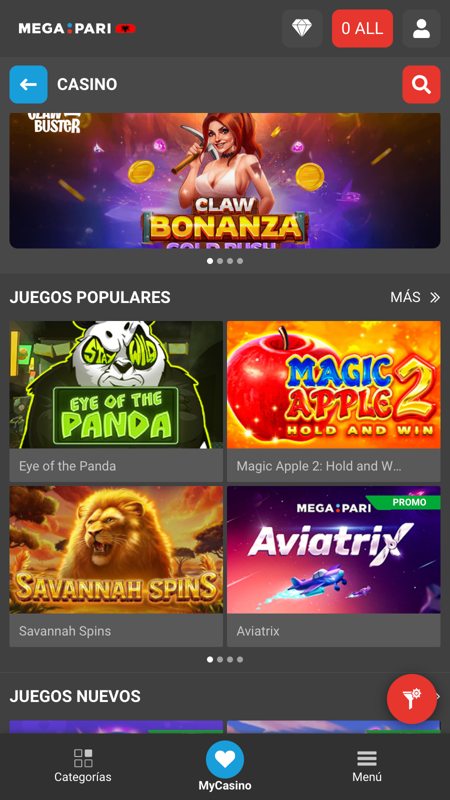 megapari games