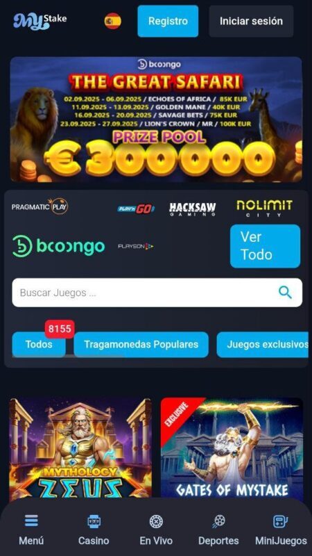Mystake casino online de México