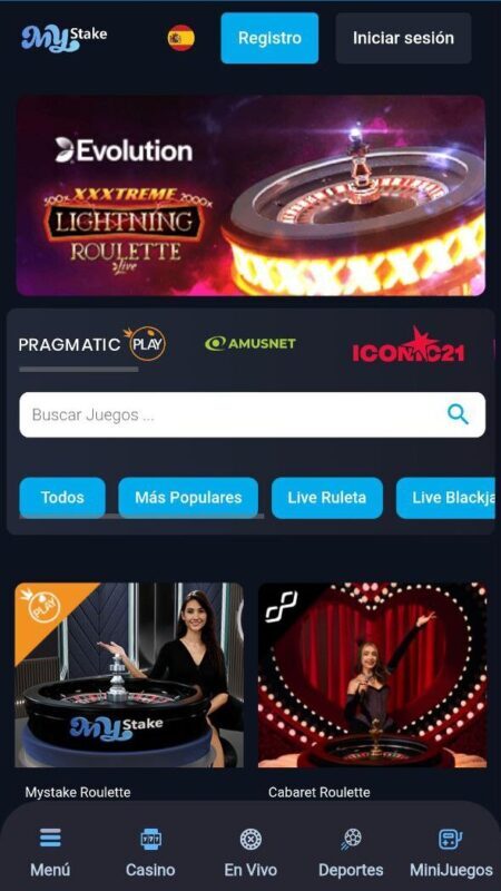 Mystake Juegos populares en el casino en vivo