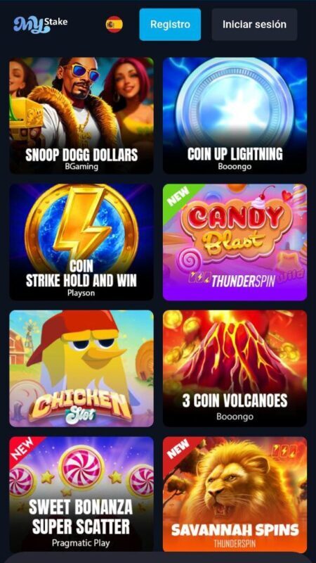 Mystake Catálogo de juegos