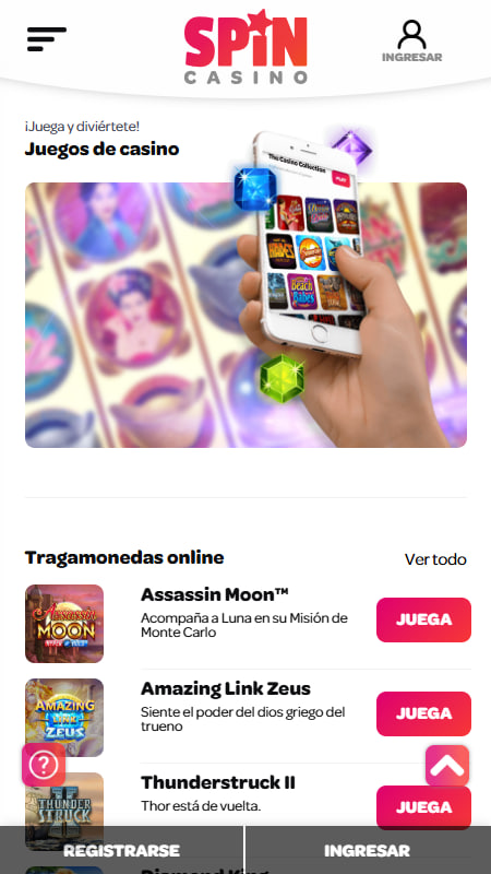 Spin Casino slots online de México